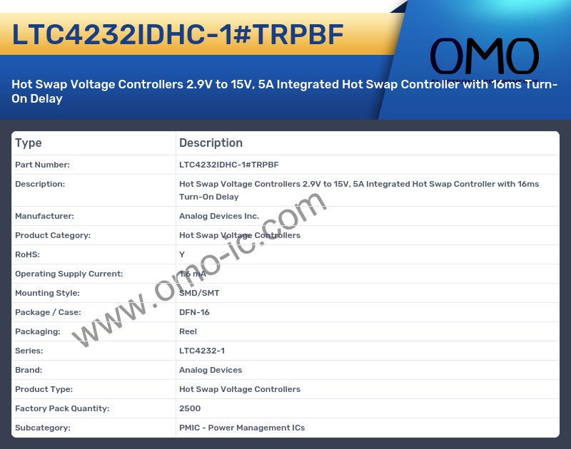 LTC4232IDHC-1#TRPBF