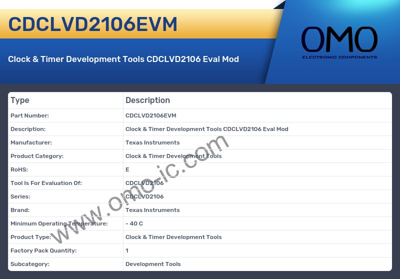 CDCLVD2106EVM