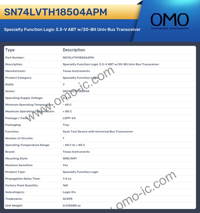 SN74LVTH18504APM
