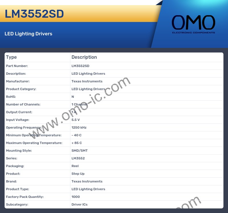 LM3552SD