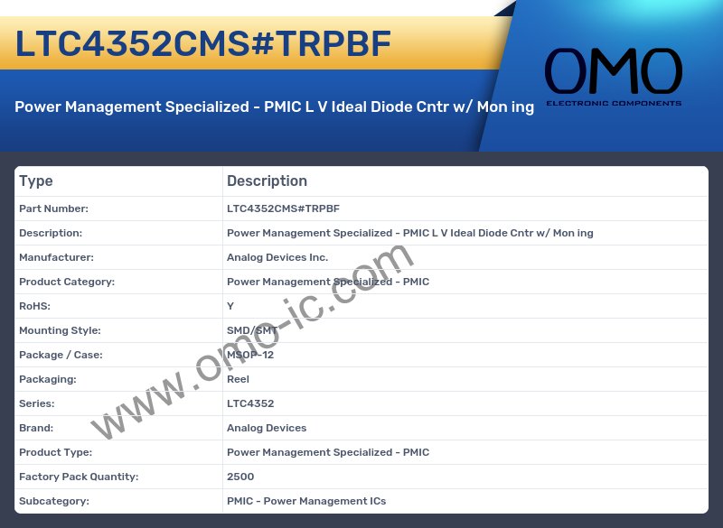 LTC4352CMS#TRPBF