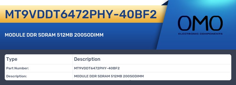 MT9VDDT6472PHY-40BF2