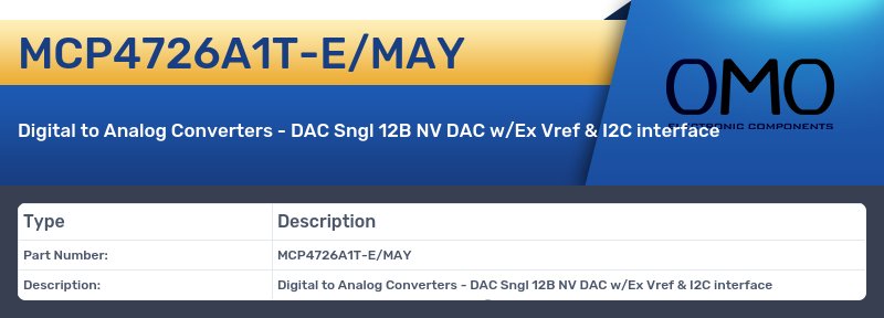MCP4726A1T-E/MAY