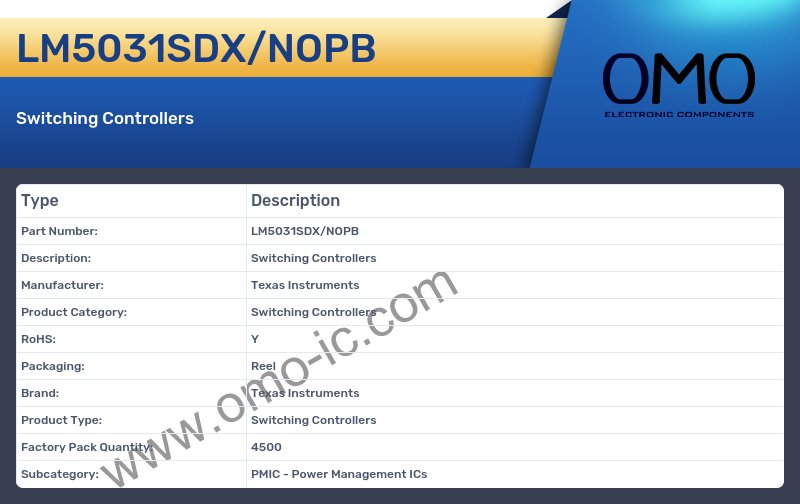 LM5031SDX/NOPB