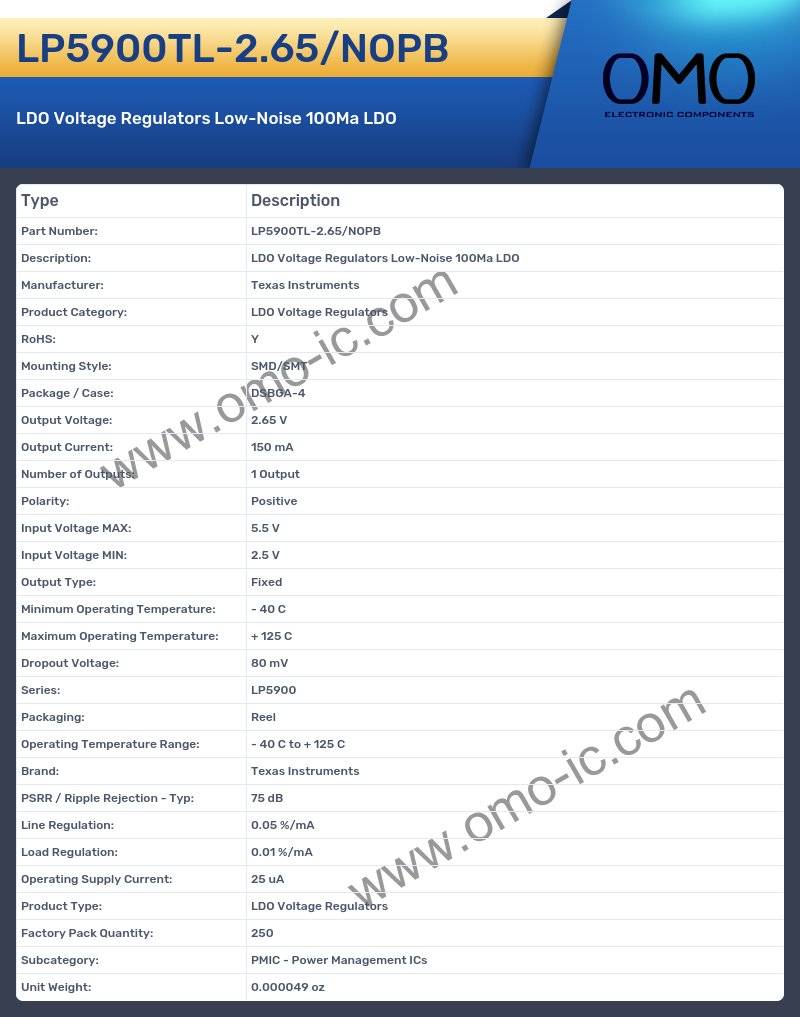 LP5900TL-2.65/NOPB
