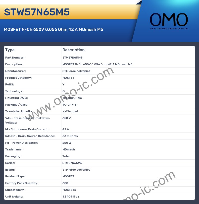 STW57N65M5