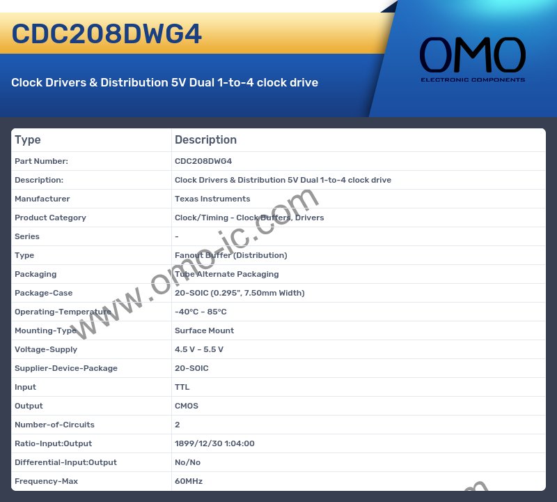CDC208DWG4