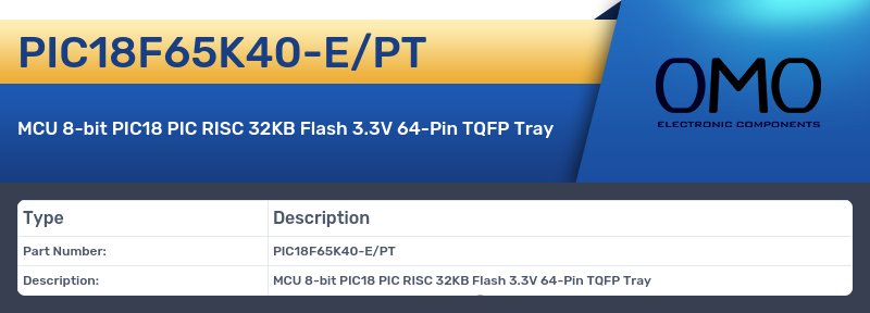 PIC18F65K40-E/PT