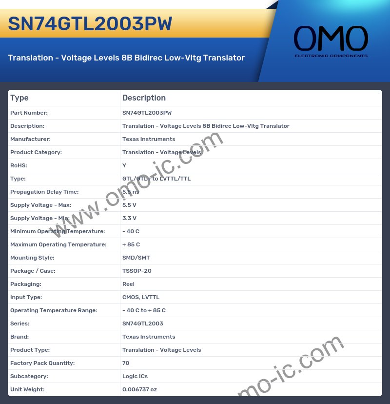 SN74GTL2003PW
