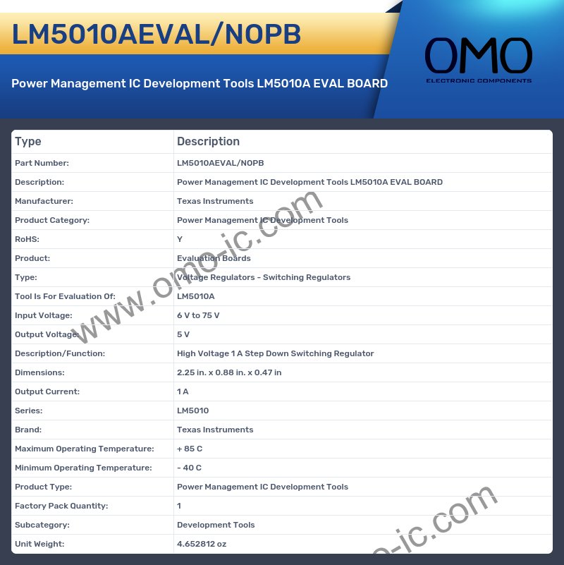 LM5010AEVAL/NOPB
