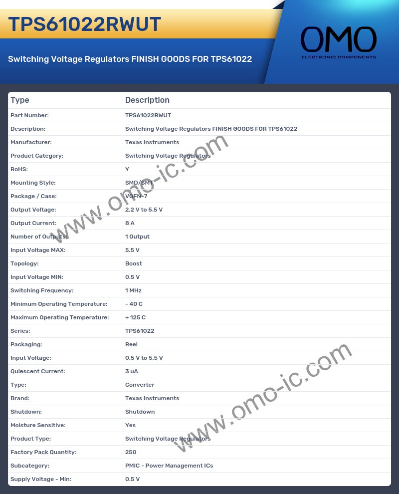 TPS61022RWUT