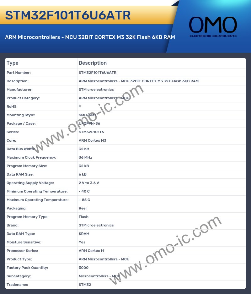 STM32F101T6U6ATR