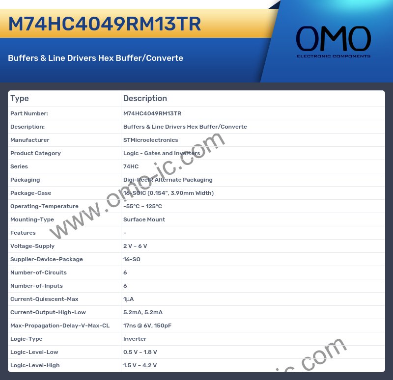 M74HC4049RM13TR
