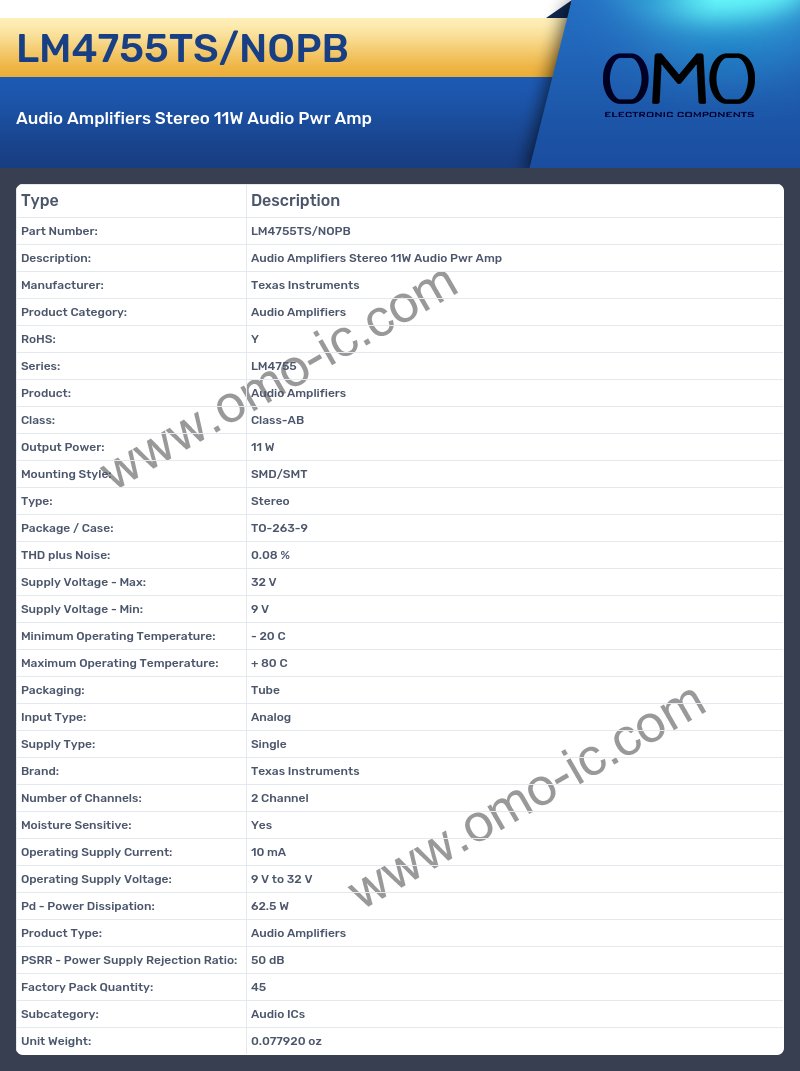 LM4755TS/NOPB