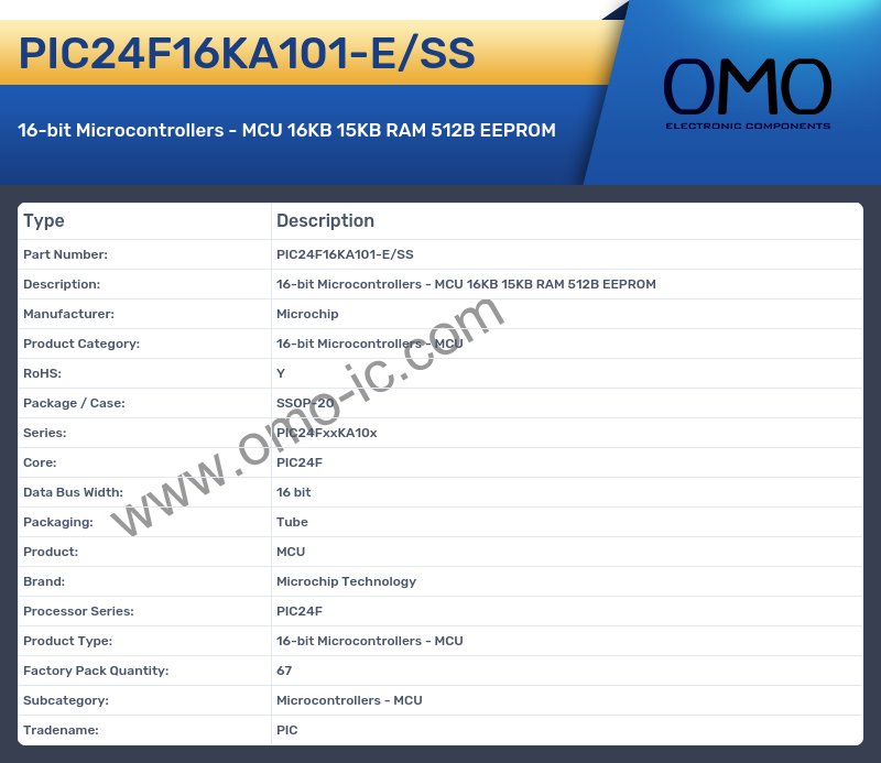 PIC24F16KA101-E/SS