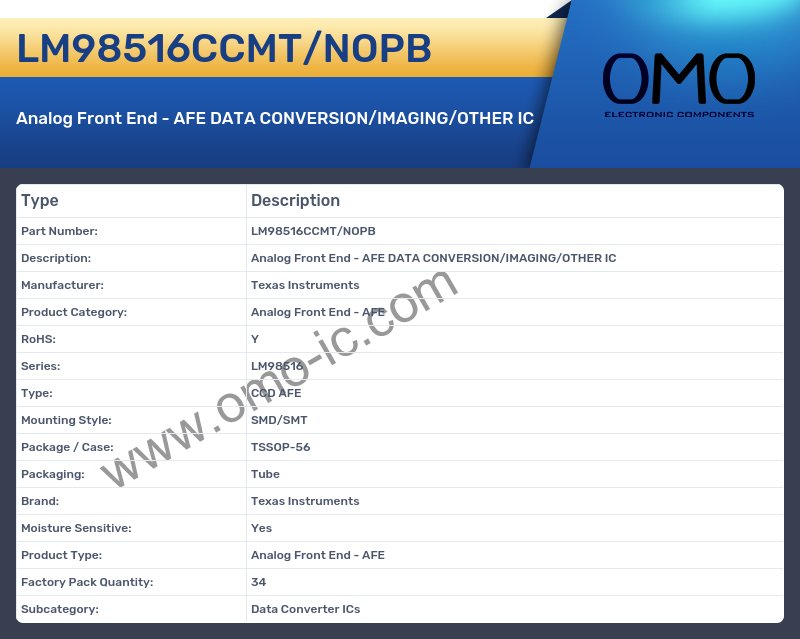 LM98516CCMT/NOPB