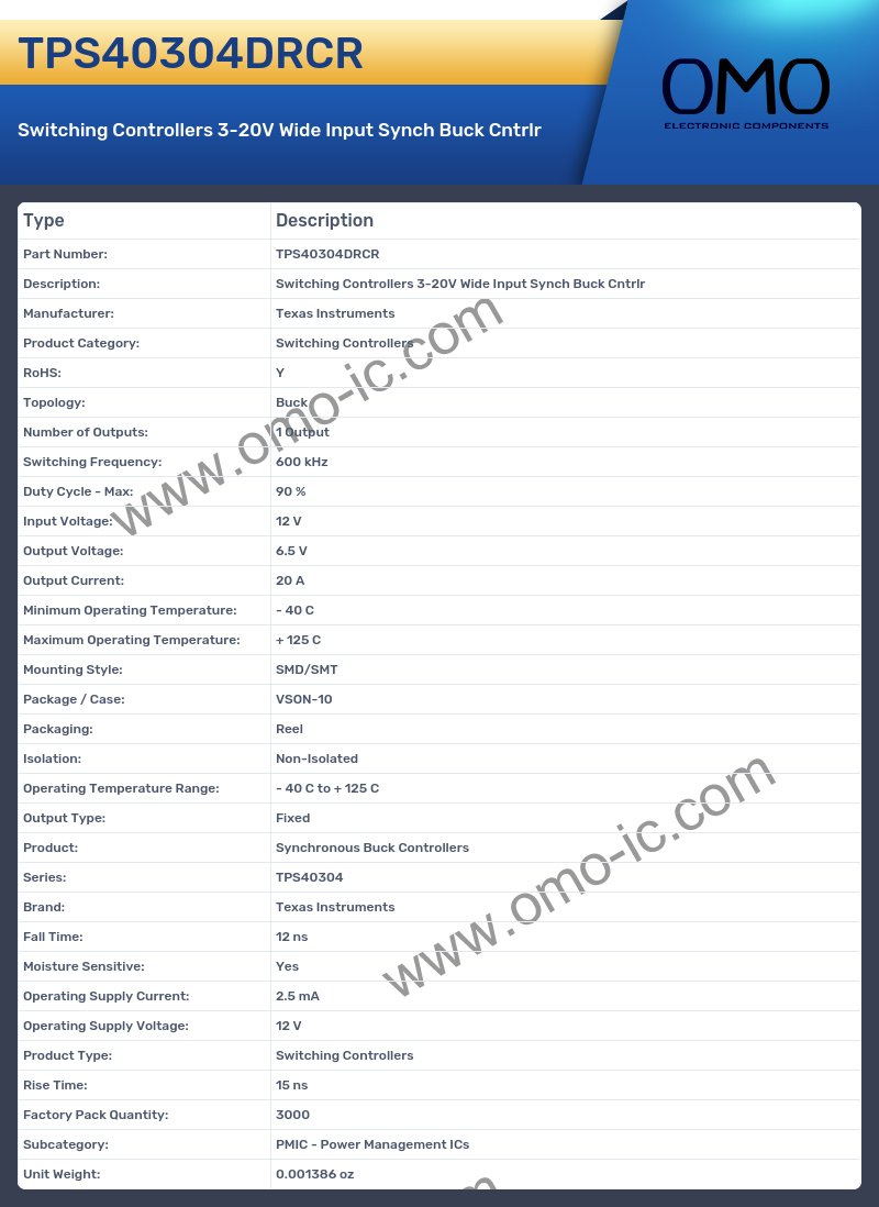 TPS40304DRCR