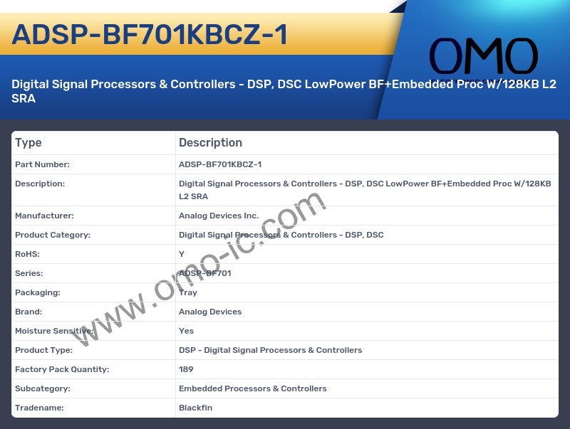 ADSP-BF701KBCZ-1