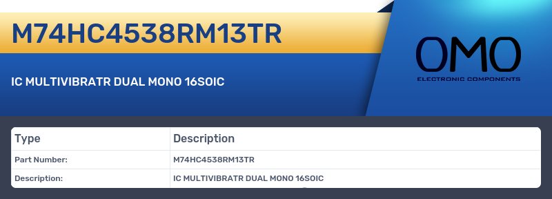 M74HC4538RM13TR