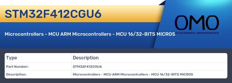 STM32F412CGU6