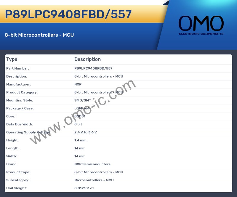 P89LPC9408FBD/557