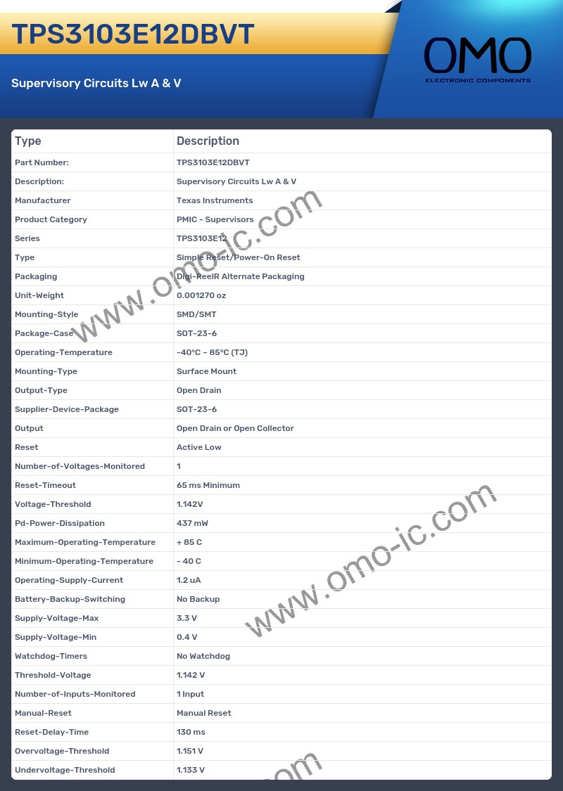 TPS3103E12DBVT