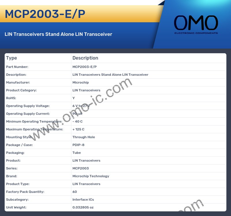 MCP2003-E/P
