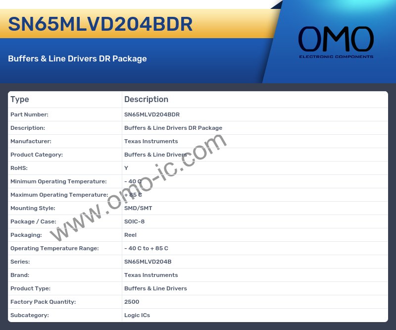 SN65MLVD204BDR