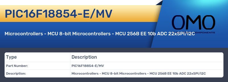 PIC16F18854-E/MV