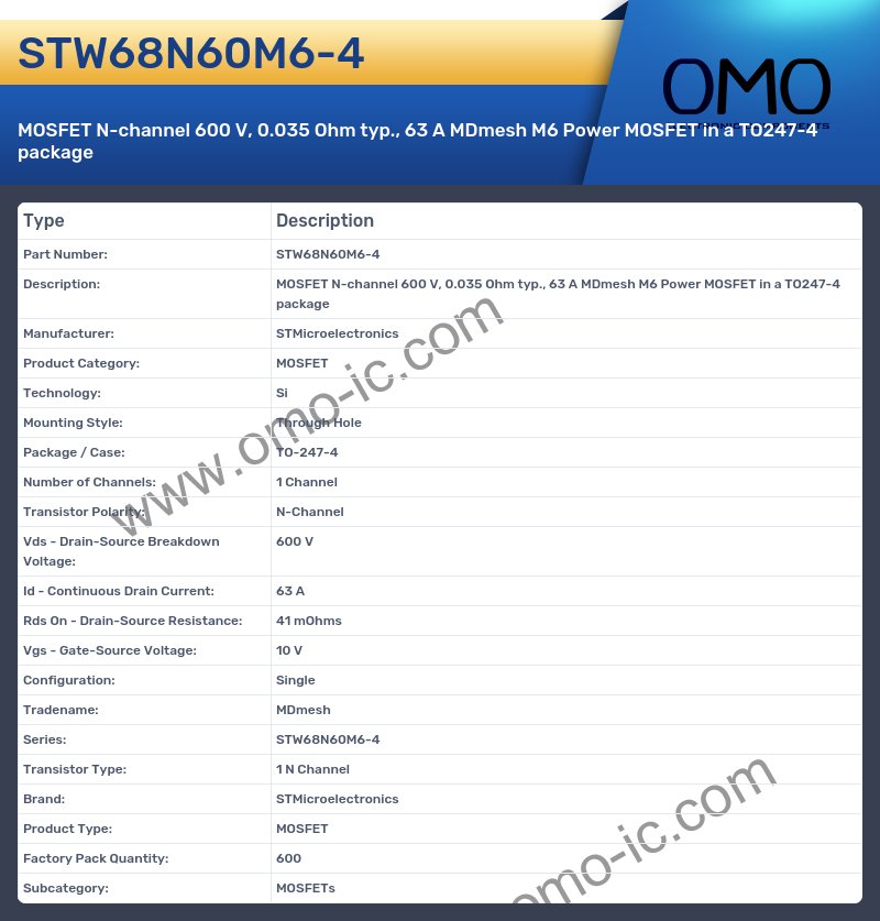 STW68N60M6-4