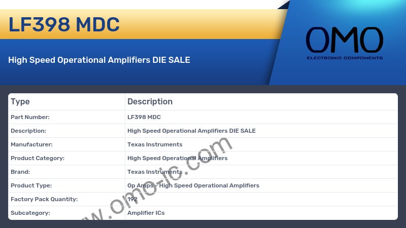LF398 MDC