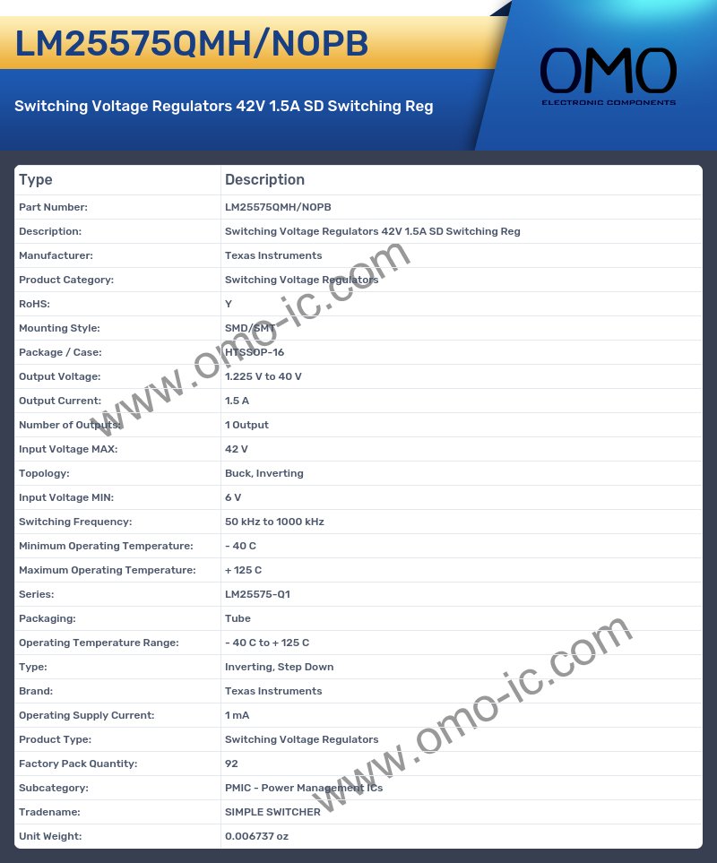 LM25575QMH/NOPB