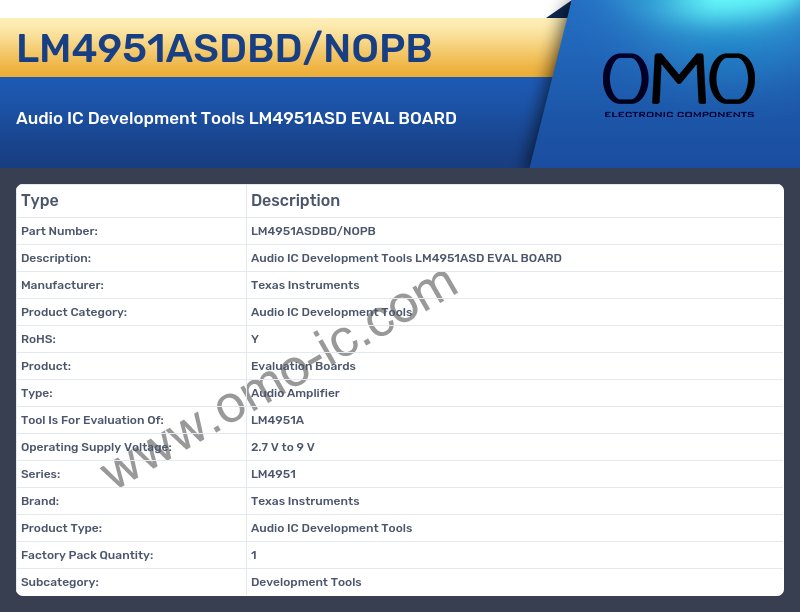 LM4951ASDBD/NOPB