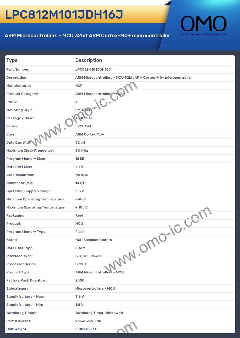 LPC812M101JDH16J