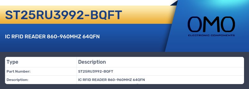 ST25RU3992-BQFT