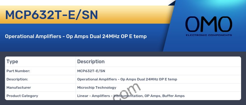 MCP632T-E/SN