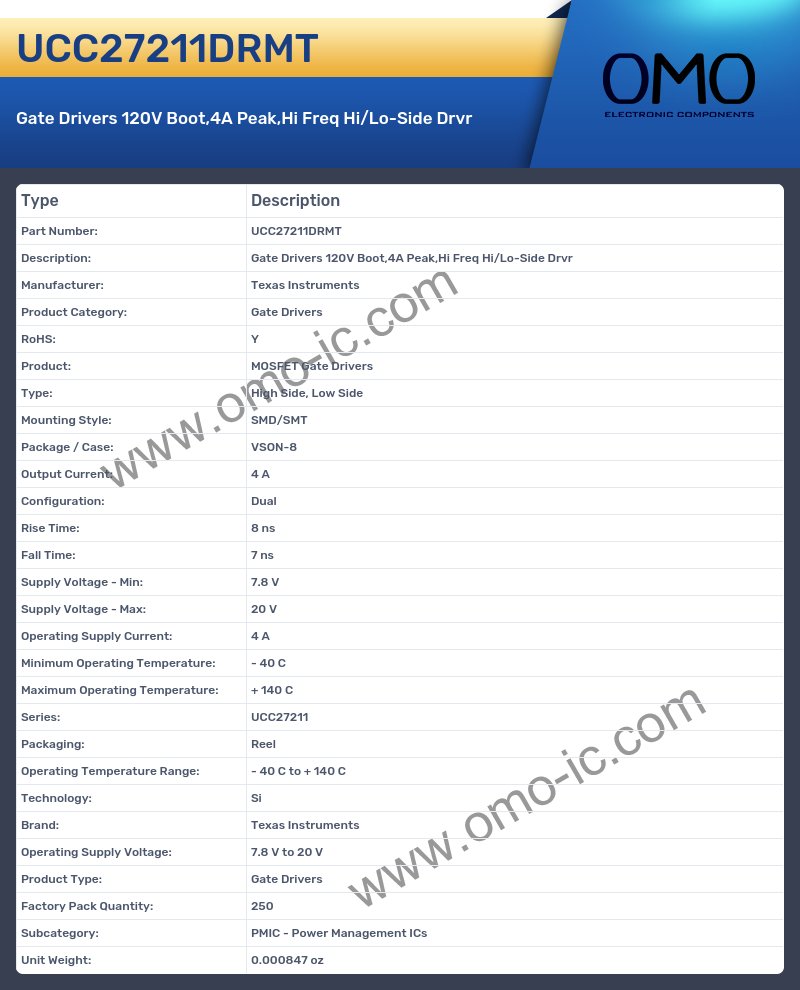 UCC27211DRMT