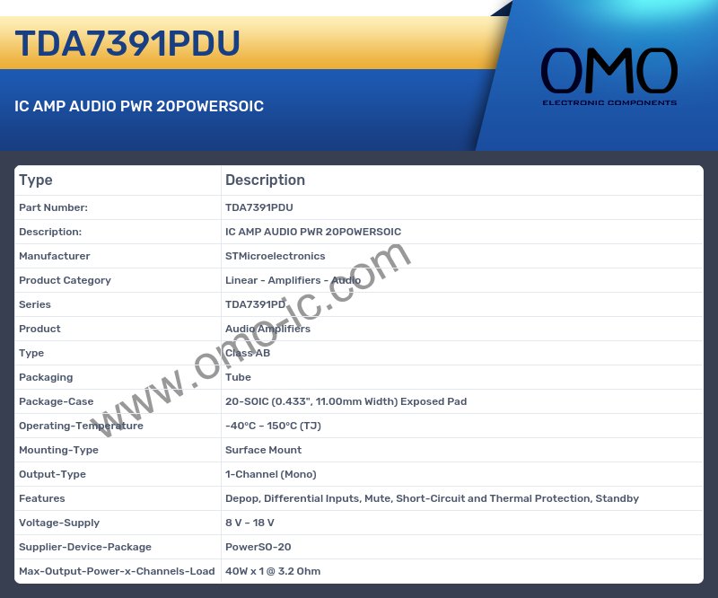 TDA7391PDU