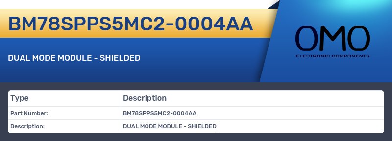 BM78SPPS5MC2-0004AA