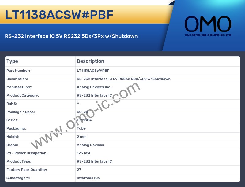 LT1138ACSW#PBF