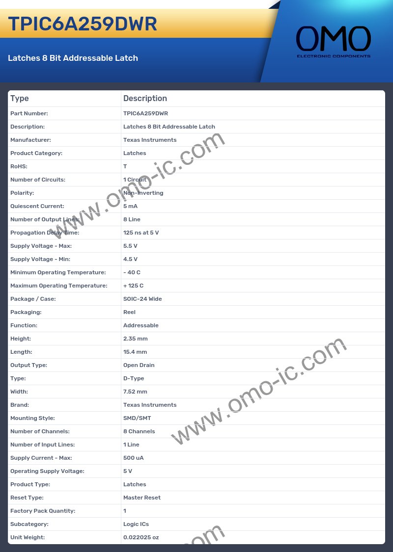 TPIC6A259DWR
