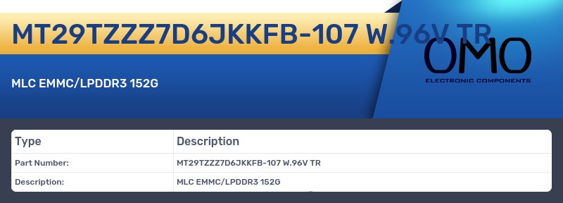 MT29TZZZ7D6JKKFB-107 W.96V TR