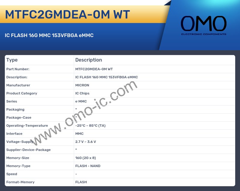 MTFC2GMDEA-0M WT