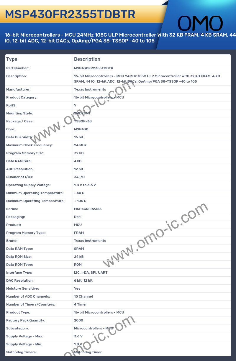 MSP430FR2355TDBTR