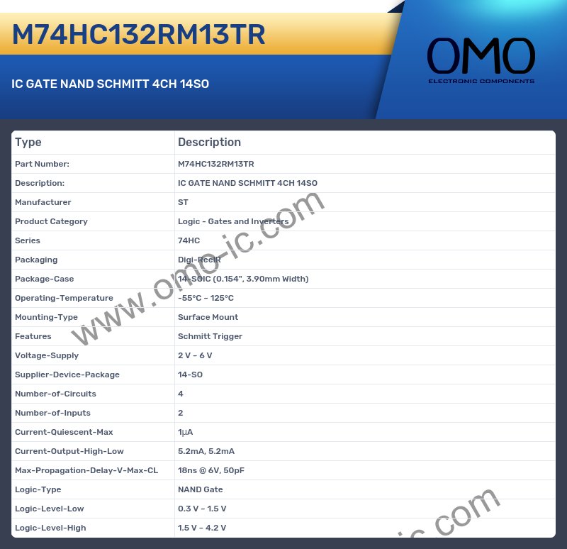 M74HC132RM13TR