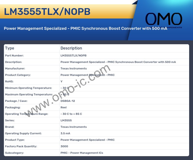 LM3555TLX/NOPB
