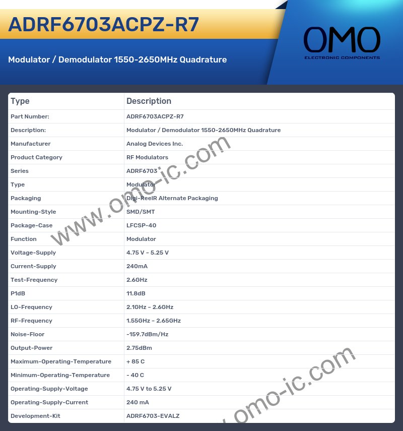 ADRF6703ACPZ-R7