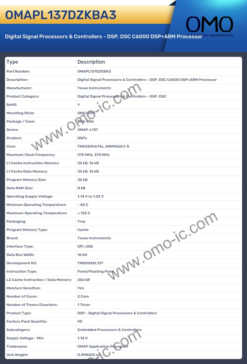 OMAPL137DZKBA3