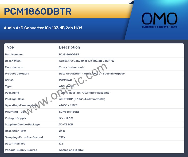 PCM1860DBTR