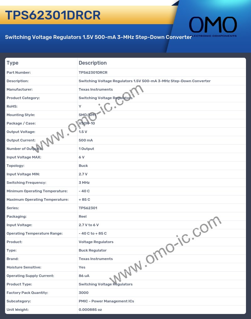 TPS62301DRCR